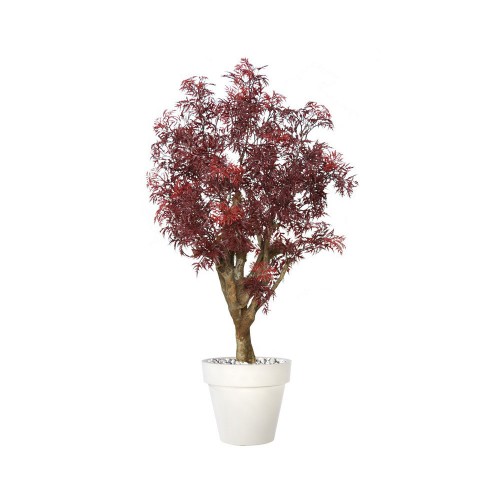 Planta semi-artificiala Ila, Aralia Malabar Burgundy - 120 cm